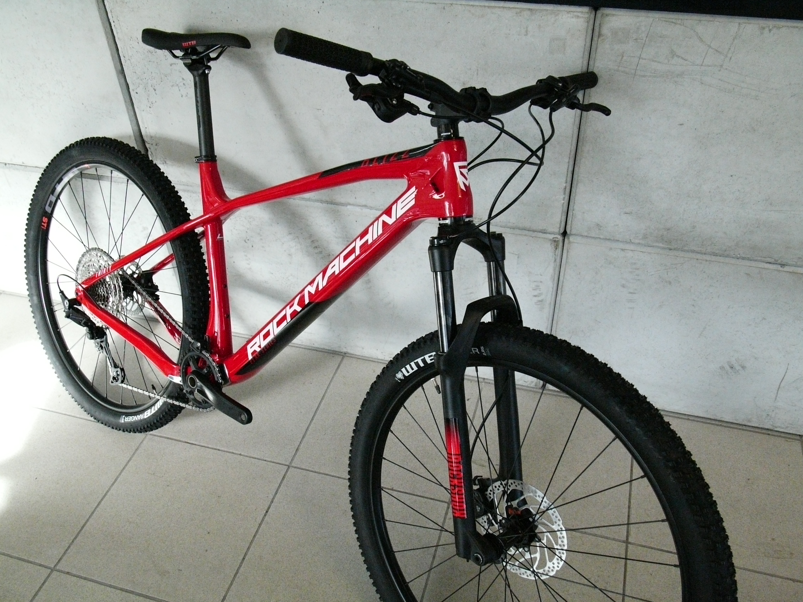 Carbon MTB Race Rockmachine Shimano 1x12- 50 /Rock Shox